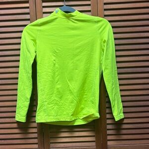 Under Armour Neon Yellow-Green Long Sleeve Performance Top